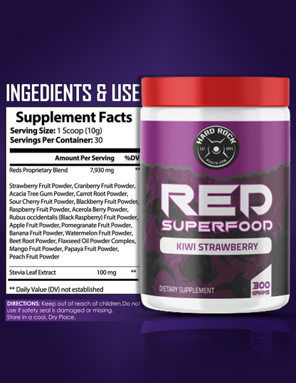 Red Superfood Kiwi Strawberry